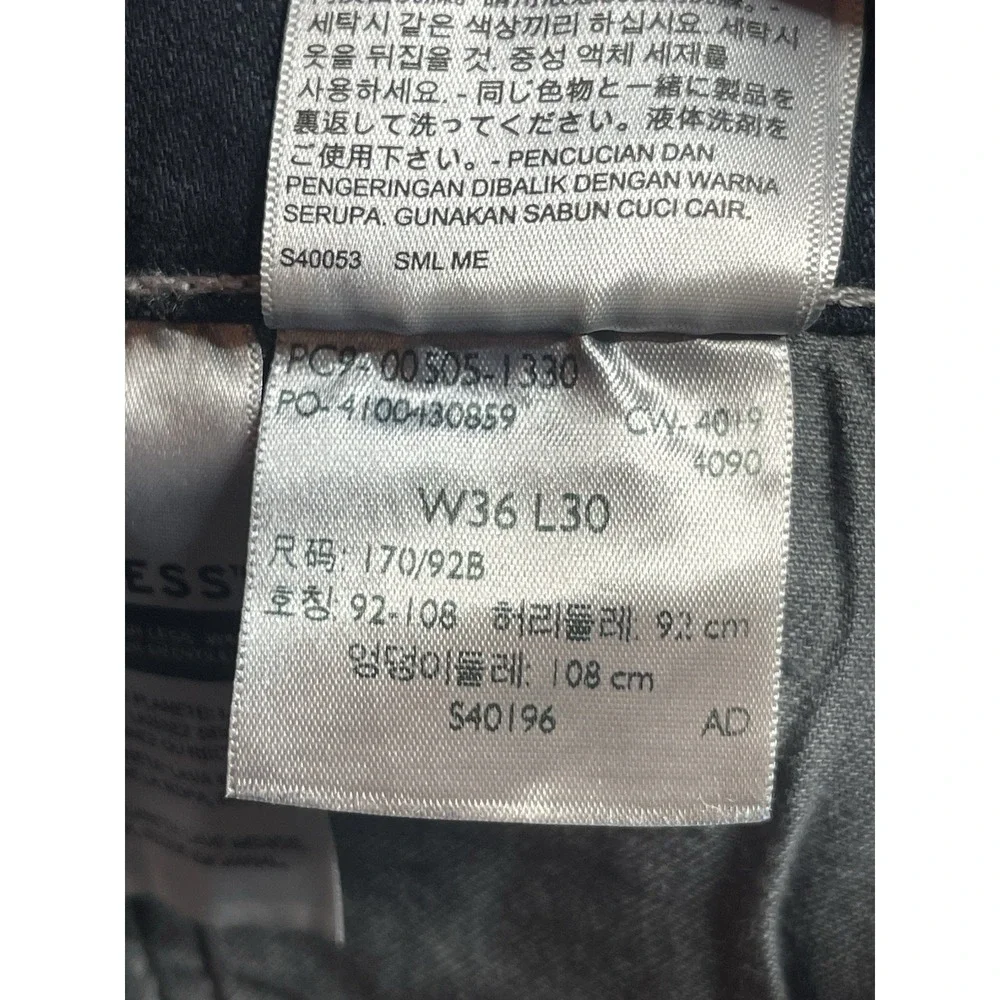 Levi's 505 Men's Denim Pants Mid Rise Regular FitStraight Blue Size 36 x 32 Bag6